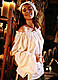 Little Feather Mittelalter-Bluse, Viskose Mittelalter-Bluse, Viskose