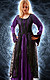 Nightingale Kleid, Satin Kleid, Satin