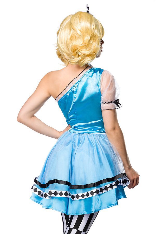 Alice Costume Set blau/schwarz/wei