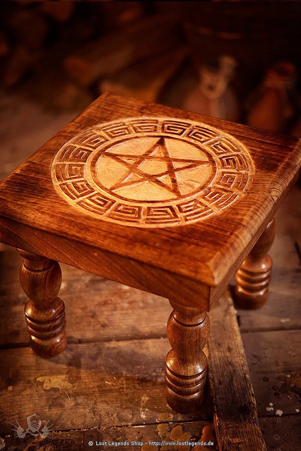 Altartischchen Pentagramm