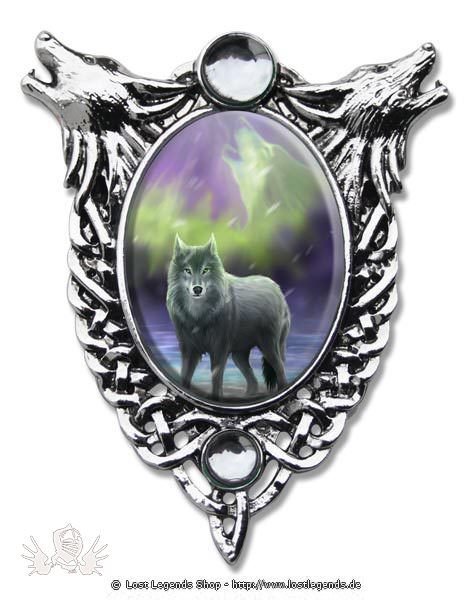 Anne Stokes Cabochons Aura Wolf Cabochon