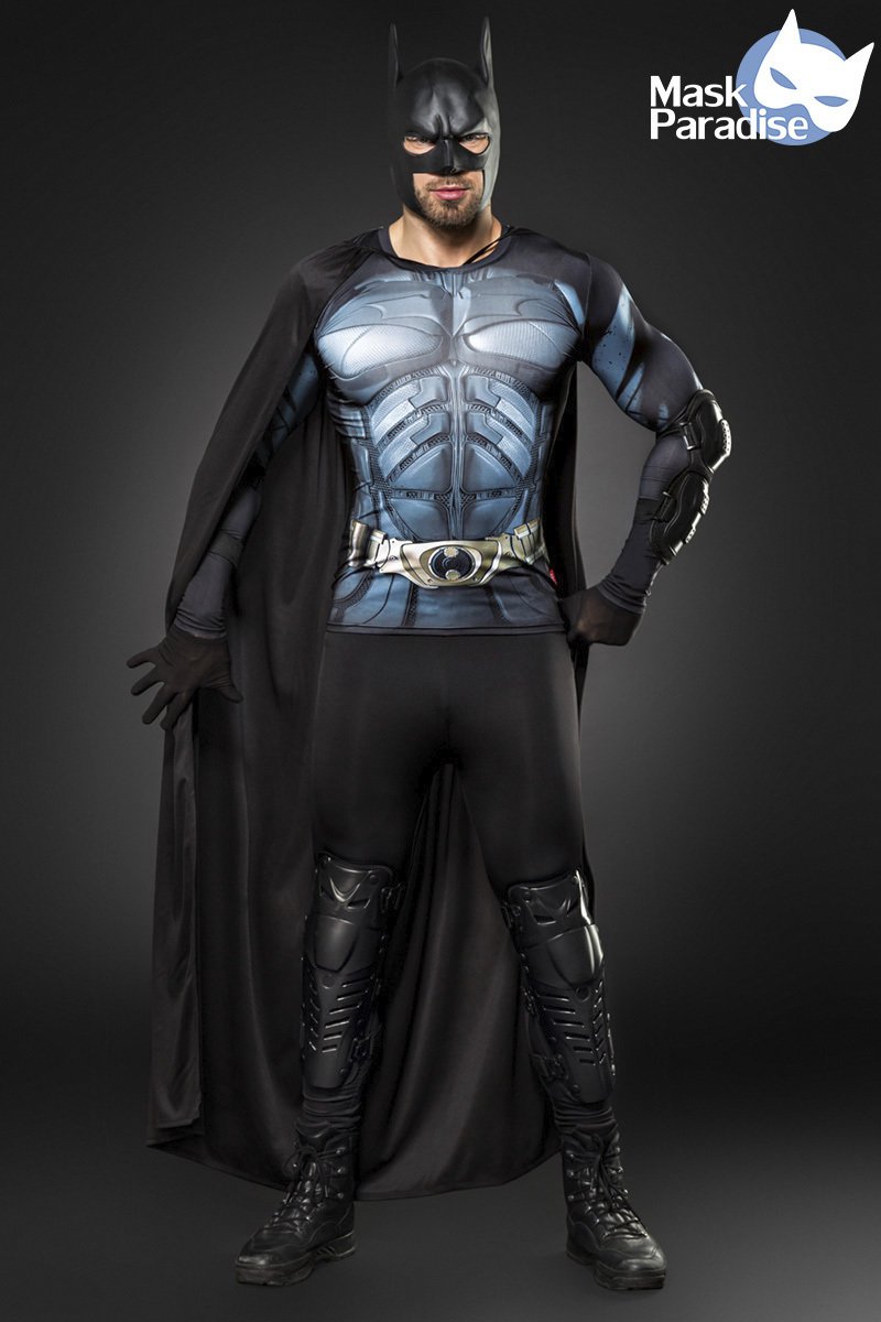 Batman-Kostüm schwarz