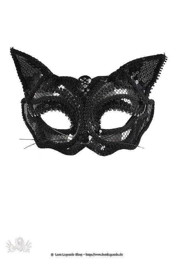 Black Cat Maske 
