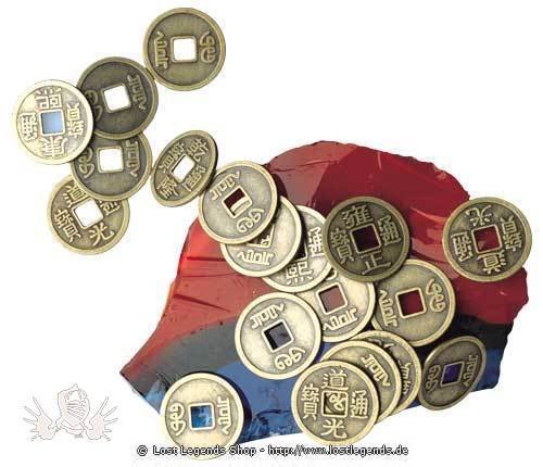 Chinesische Glücksmünzen 