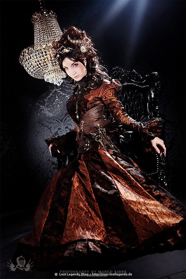 Copper Lady Steampunk Kleid