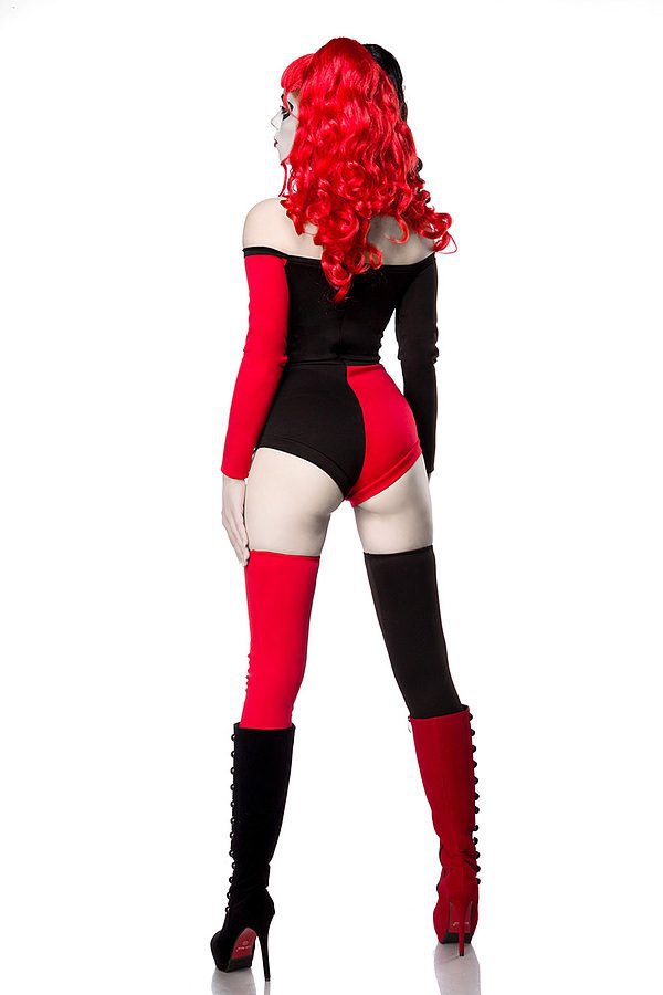 Crazy Harley Kostümset rot/schwarz