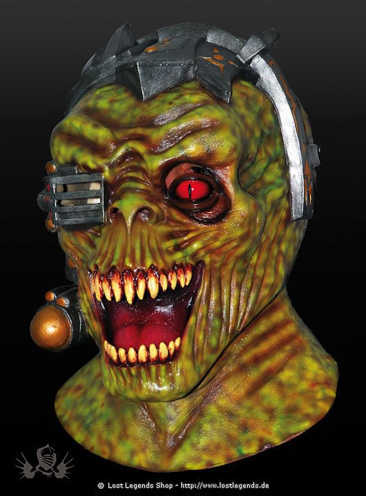 Cyber Alien Latex Maske