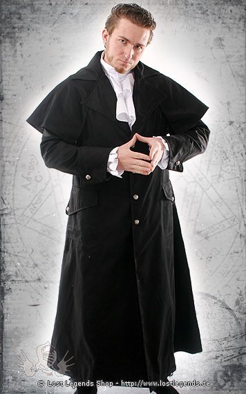 Dark Lord Gothic Coat, Cotton