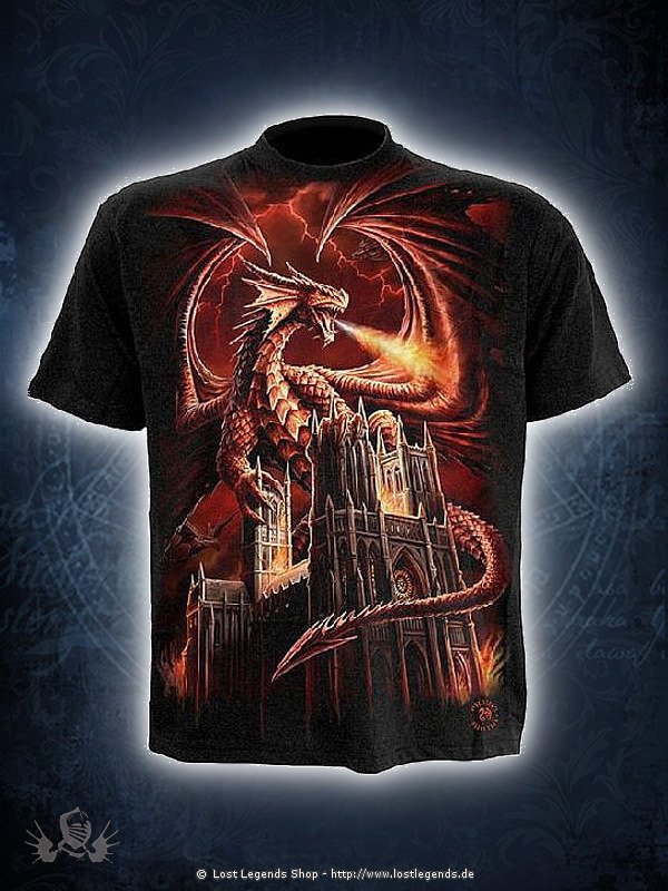 Dragon Fury T-Shirt SPIRAL