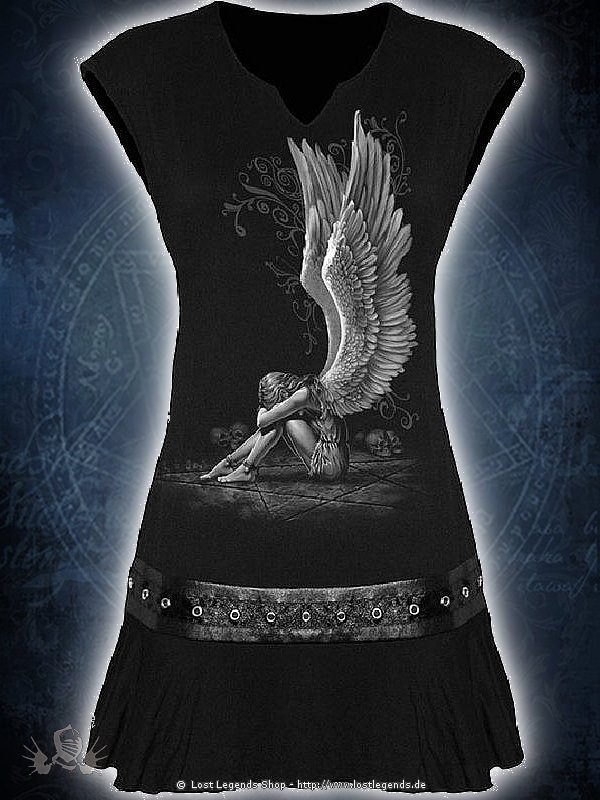 Enslaved Angel Kleid mit Nietenbesatz SPIRAL