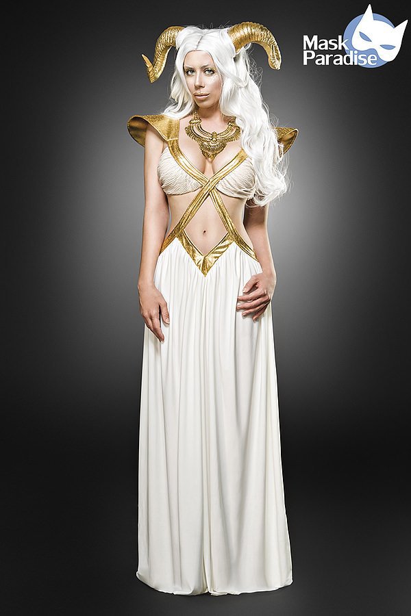 Golden Fairy Kostümset weiß/gold