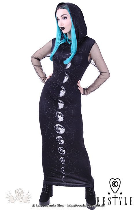 Gothic Kleid MOON PHASES