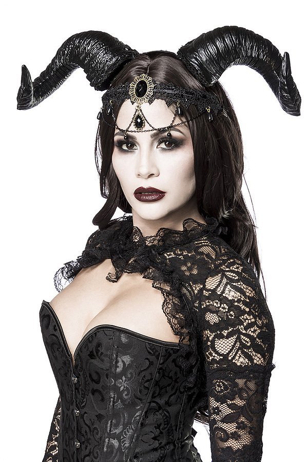 Gothic Queen Kostümset schwarz