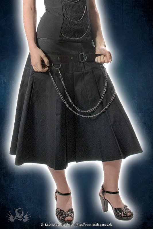 Gothic Skirt with chains