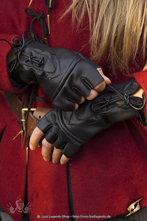 Handschuhe des Diebes Schwarz