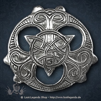 Keltische Triqueta Anhänger, Silber