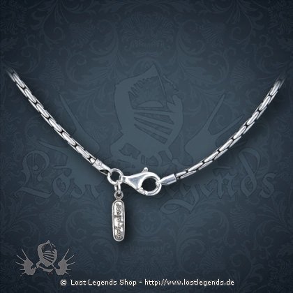 Kette Snake Chain Silver, 55 cm
