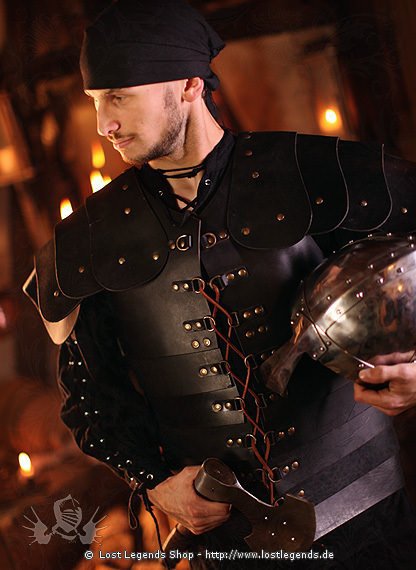 Larp Lederrustung Pax Schwarz Ab 199