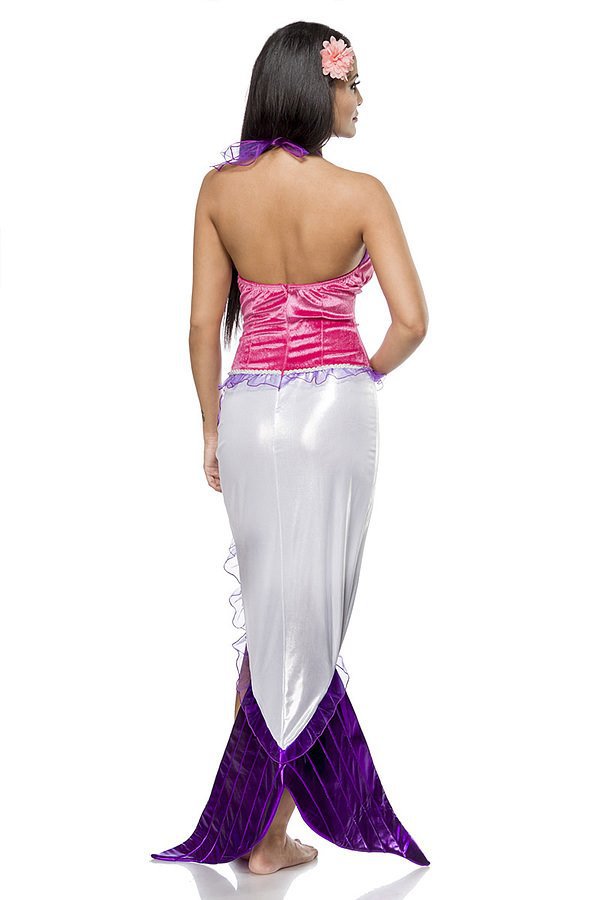 Mermaid Costume pink/silber
