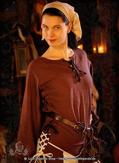 Medieval Blouse with lacing