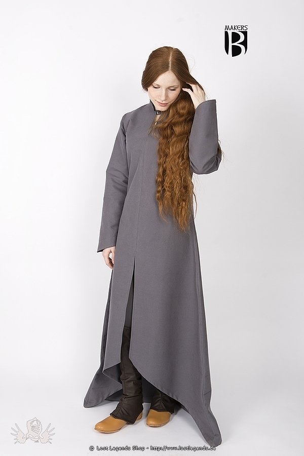 Medieval Gown Ranwen, grey