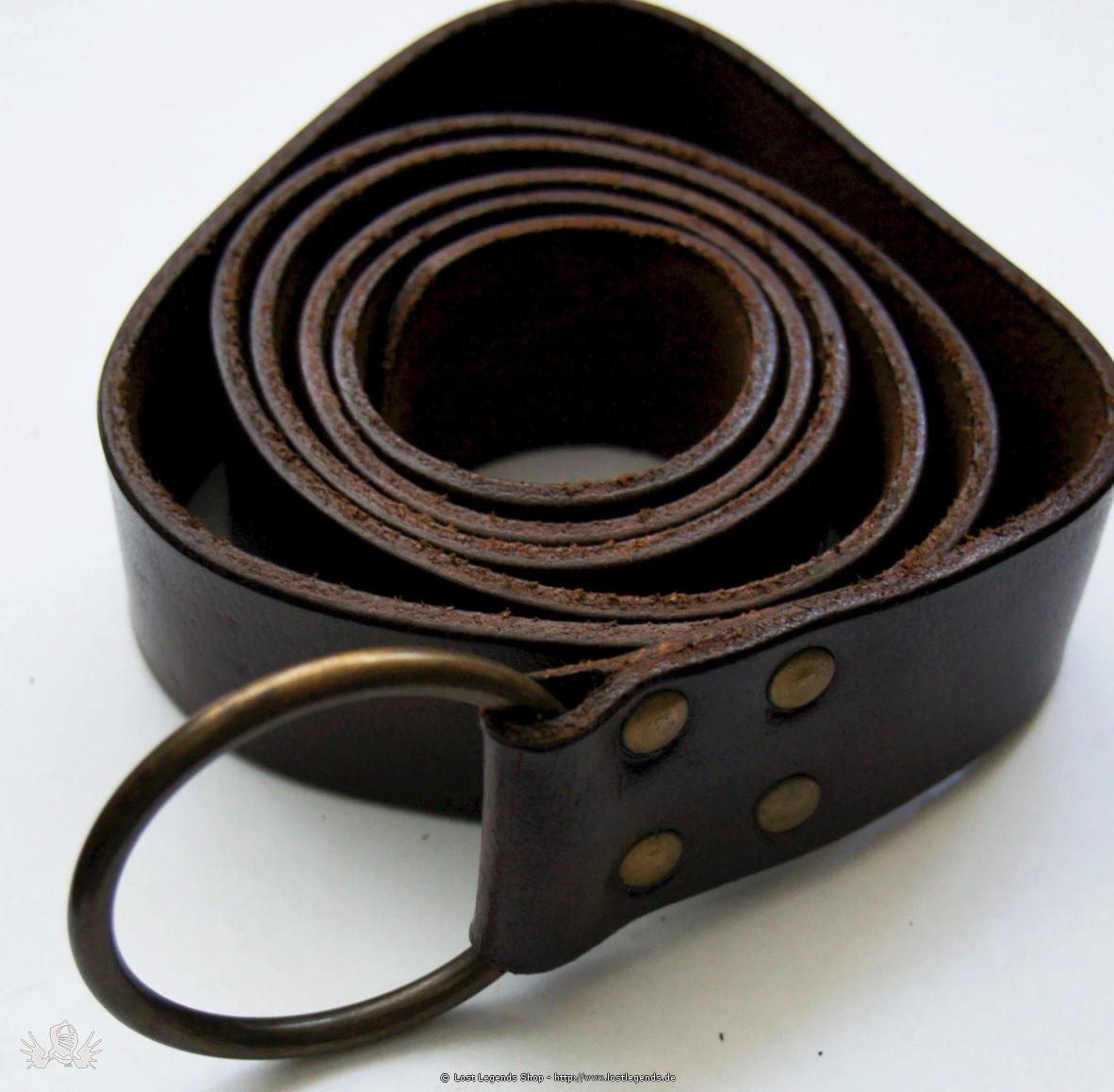 Medieval Belt with Rings 175 cm