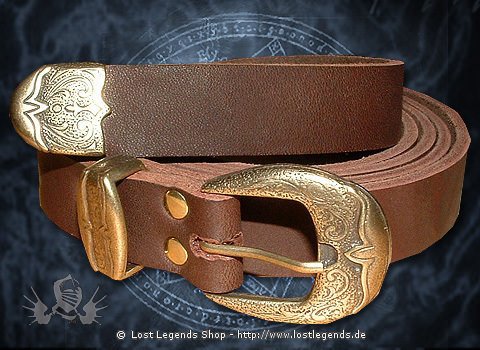 Medieval Belt with Buckle 170 cm