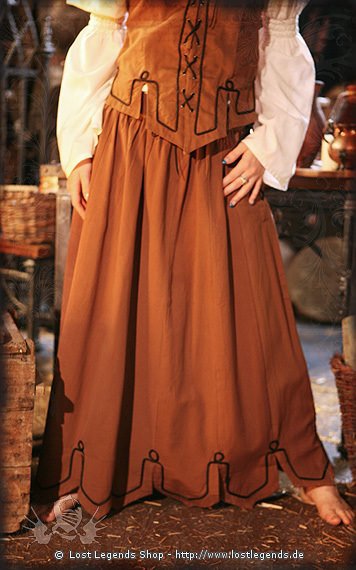 medieval skirt  Chrystine
