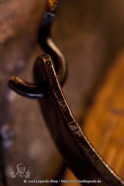 Mittelalterliche Halsschelle handgeschmiedet