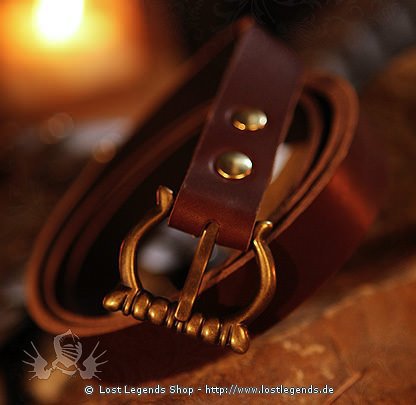 Medieval Ladies Belt Leather