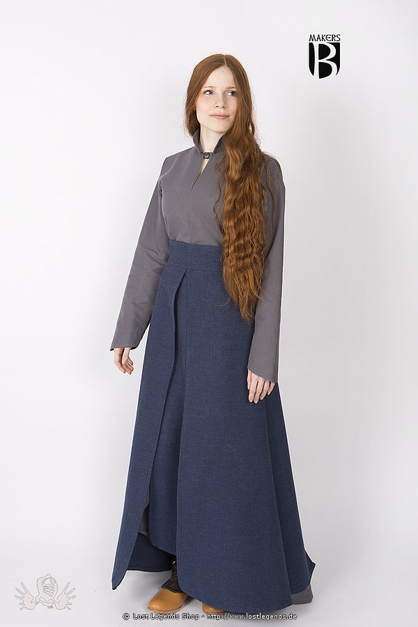 Medieval Skirt Mera, blue