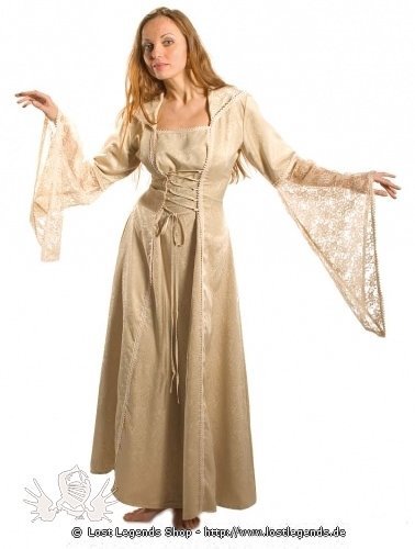 Mittelalterliches Kleid Brokat, XXL