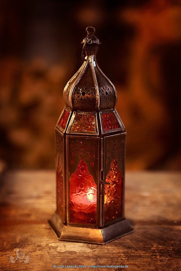 Orientalische Lampe verzinkt