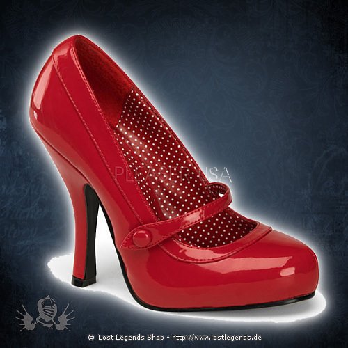CUTIEPIE-02 Red Patent Leather