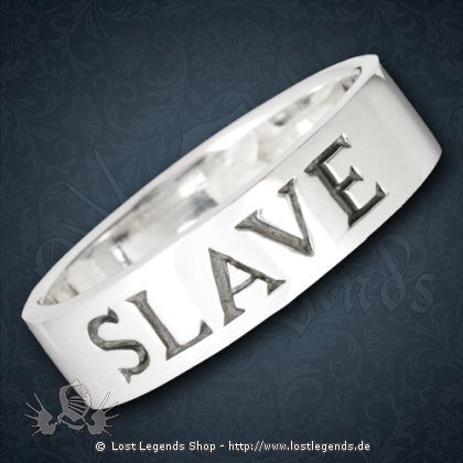 Ring Slave Silber