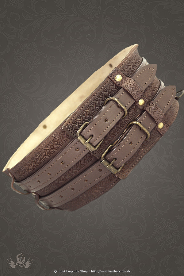 Vikings Belt with two buckles