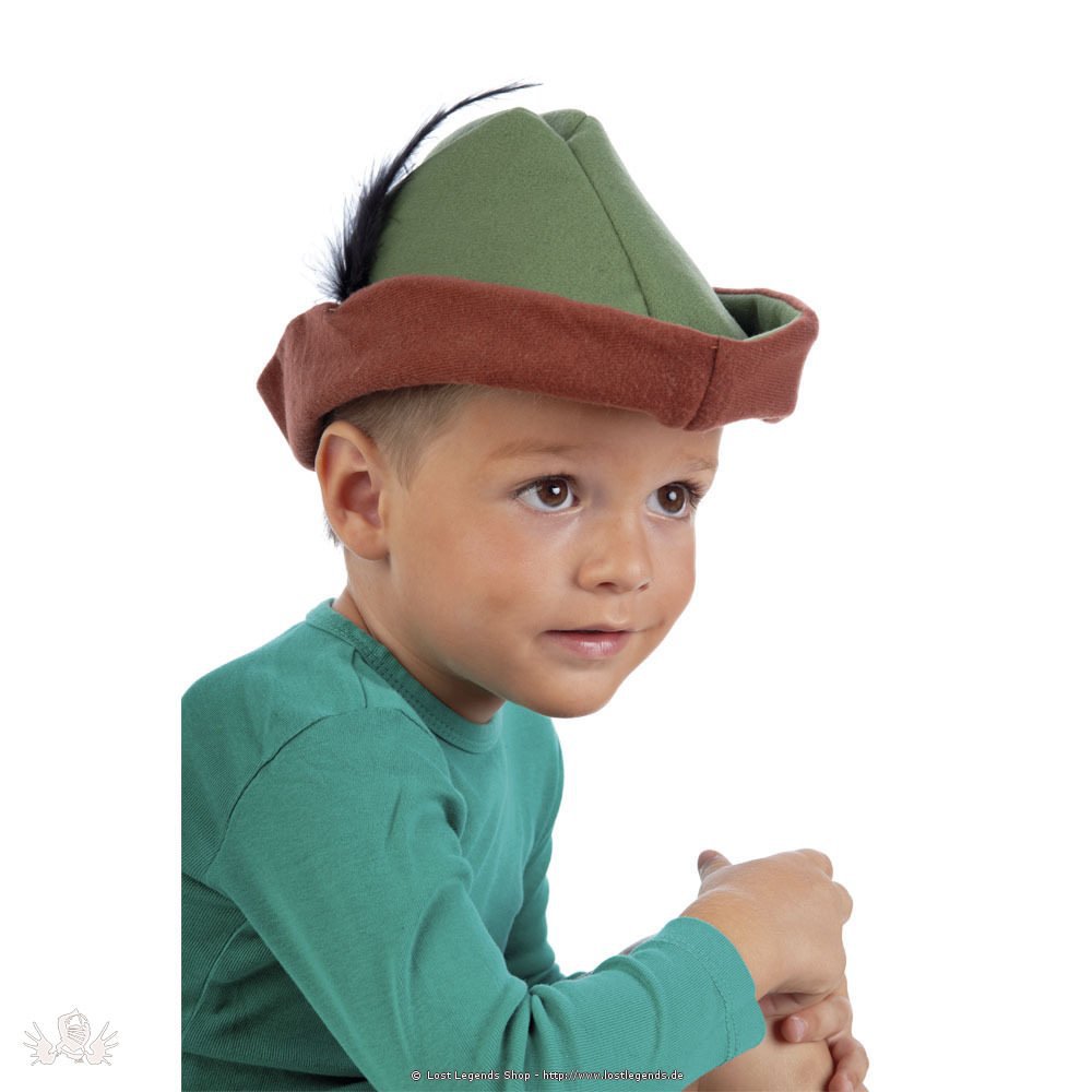 Robin Hood Hut für Kinder Faschingskostüm