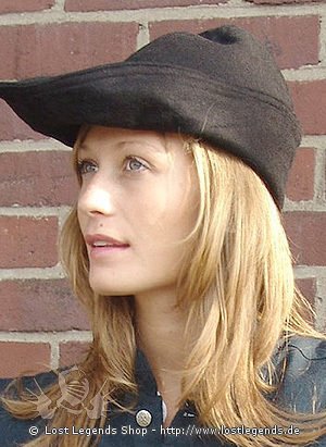 Robin Hood Leather Cap Hat, Leather
