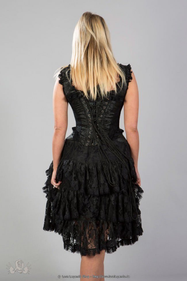 Sophia Korsett-Kleid mit Spitze | Gothic Kleider