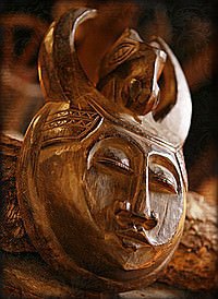 Afrikanische Maske 