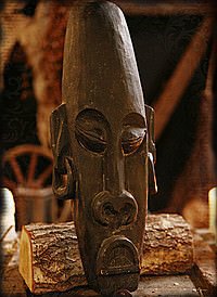 Afrikanische Maske 