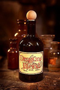 Alchemisten Flasche Dragons Blood