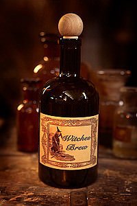 Alchemisten Flasche Witches Brew