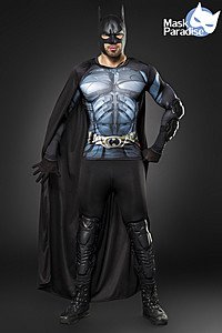 Batman-Kost�m schwarz