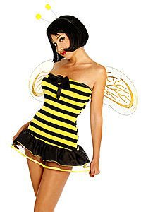 Bienenkost�m mit Fl�geln