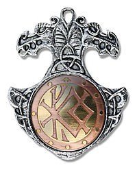 Binderunen Magie Talisman f�r Mut