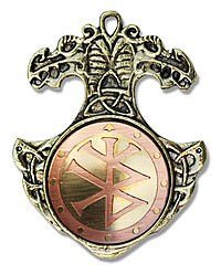 Binderunen Magie Talisman f�r Willenskraft