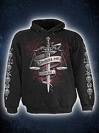 Blind Justice Kapuzensweat schwarz SPIRAL