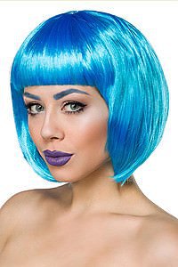 Bob-Per�cke blau