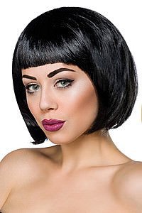 Bob-Per�cke schwarz